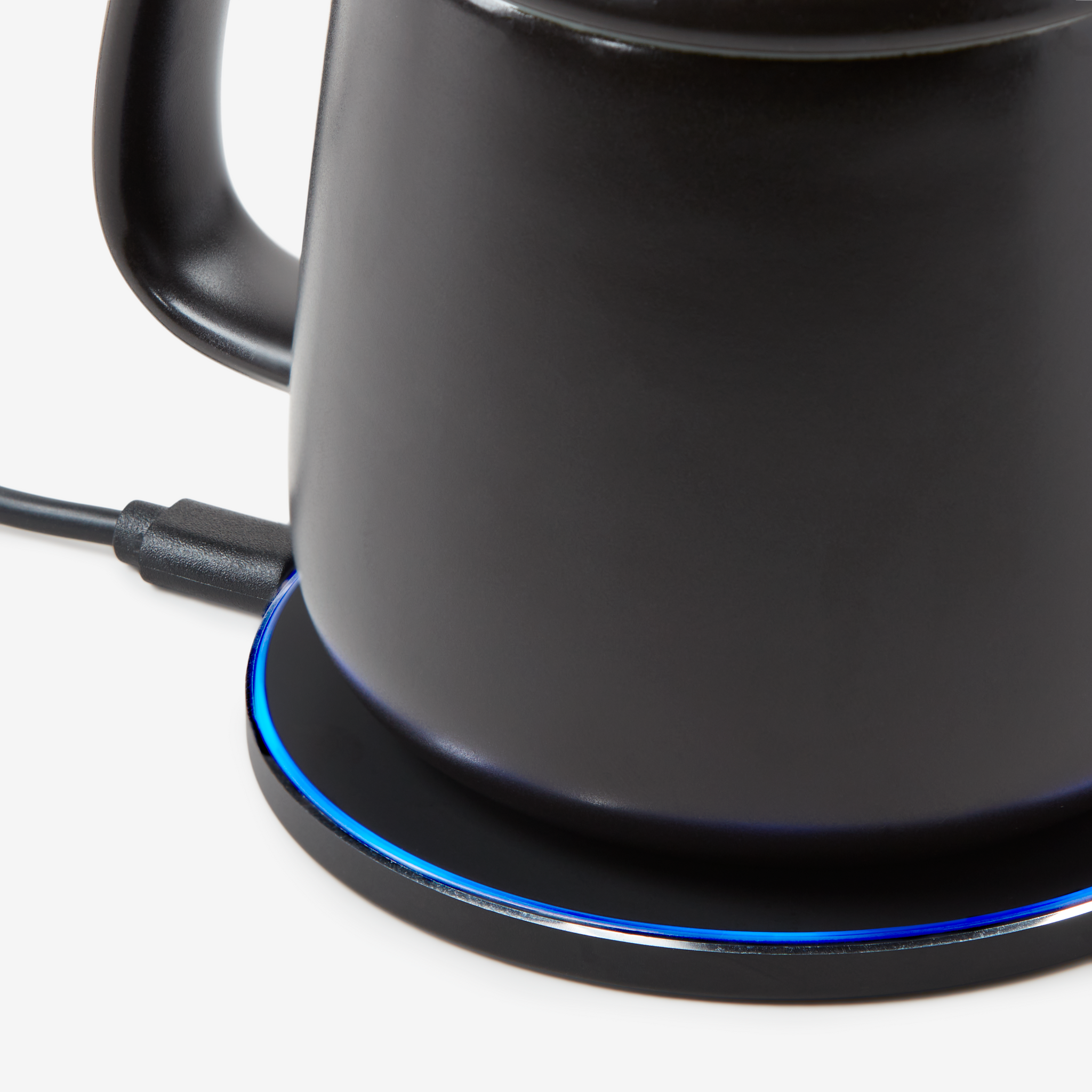 Lecone Coffee Mug Warmer with 15W Fast Wireless Charger Constant  Temperature (131°F/55°C) for Office Home Use Compatible with iPhone 11/11